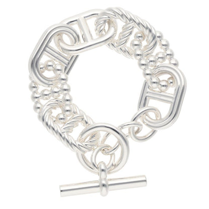 HERMES Chaine d'Ancre Alea II GM Silver Size ONE SIZE