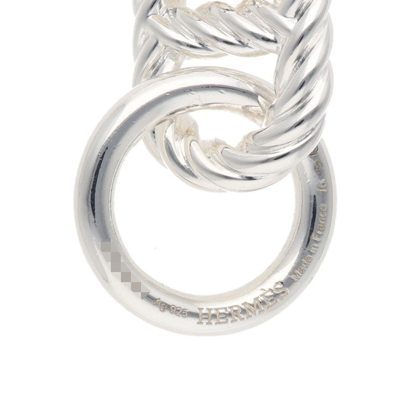 HERMES Chaine d'Ancre Alea II GM Silver Size ONE SIZE
