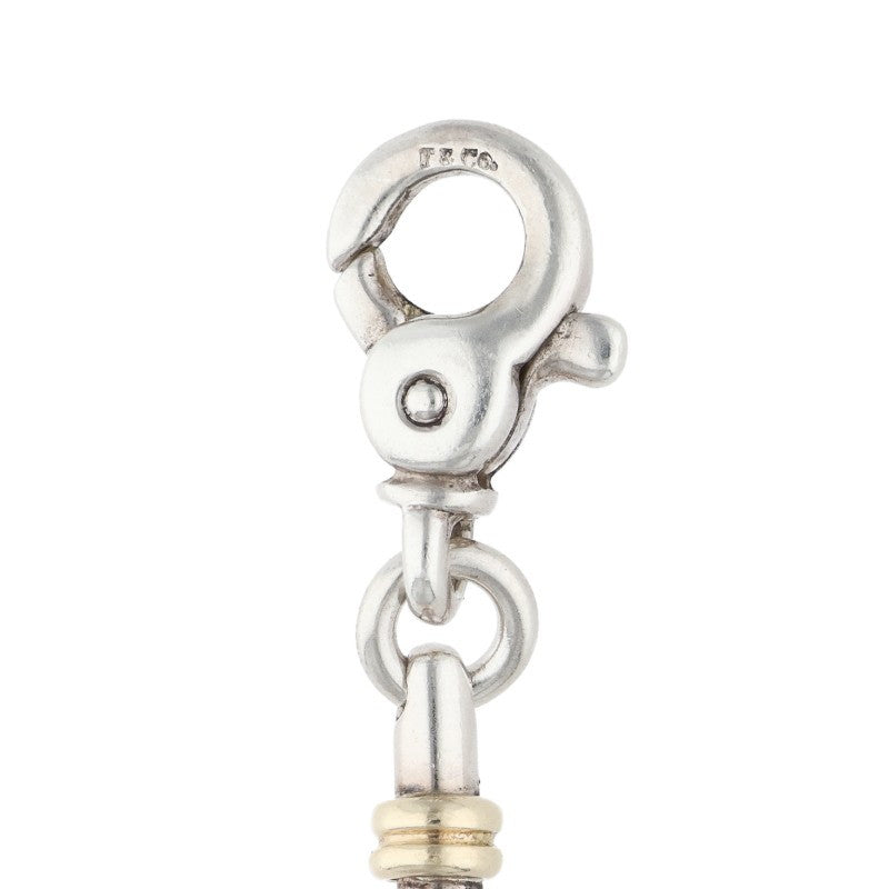 TIFFANY&Co. Bridle Link Gold Silver Bracelet Size ONE SIZE