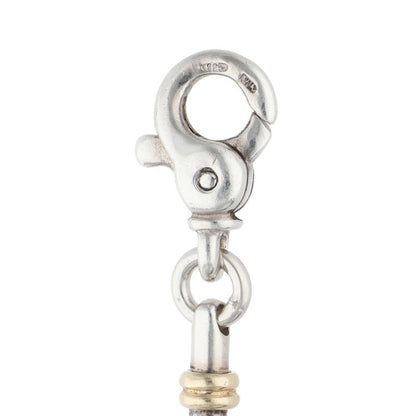TIFFANY&Co. Bridle Link Gold Silver Bracelet Size ONE SIZE