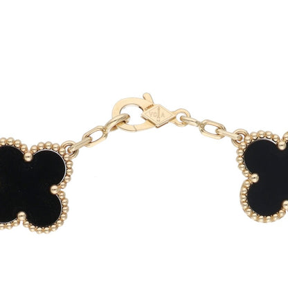 VANCLEEF & ARPELS Vintage Alhambra 5 Onyx 18K Size ONE SIZE