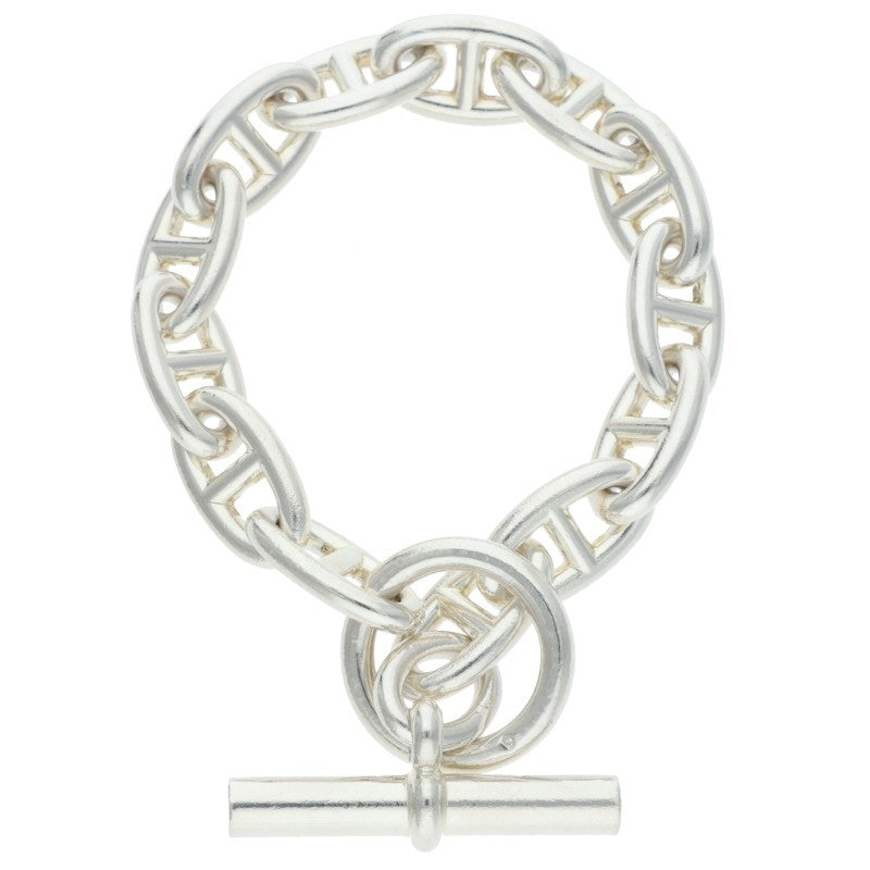 HERMES Chaine d'Ancre GM Silver Bracelet Size ONE SIZE