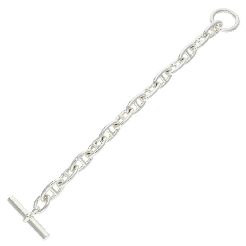 HERMES Chaine d'Ancre GM Silver Bracelet Size ONE SIZE