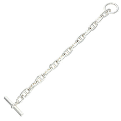 HERMES Chaine d'Ancre GM Silver Bracelet Size ONE SIZE