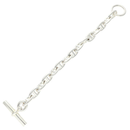 HERMES Chaine d'Ancre MM Silver Bracelet Size ONE SIZE