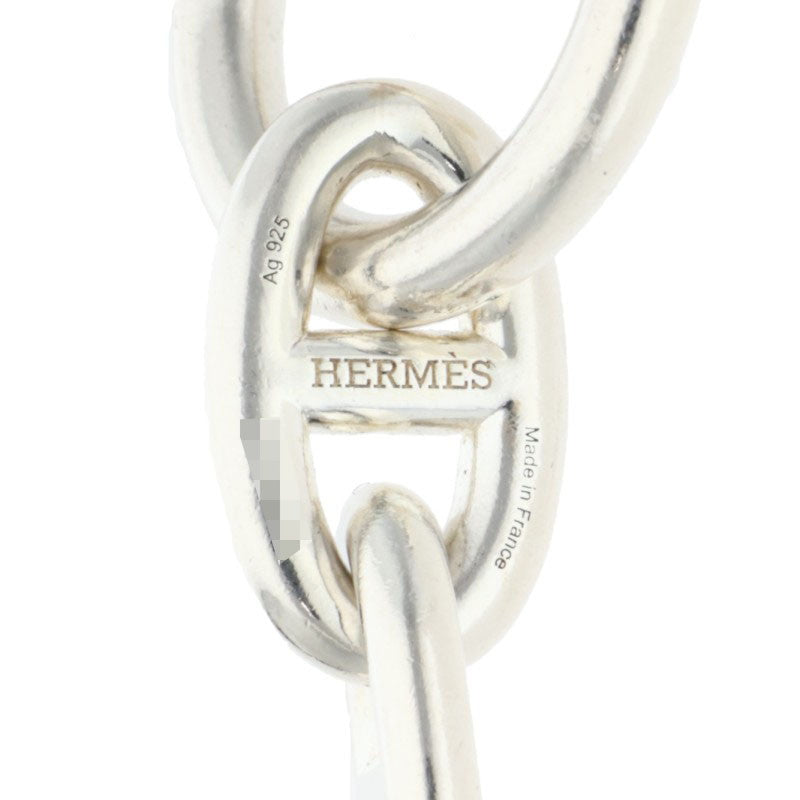 HERMES Chaine d'Ancre MM Silver Bracelet Size ONE SIZE