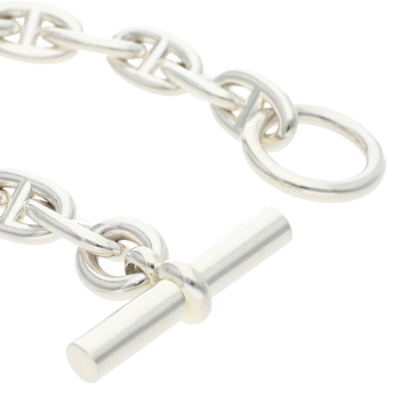 HERMES Chaine d'Ancre MM Silver Bracelet Size ONE SIZE