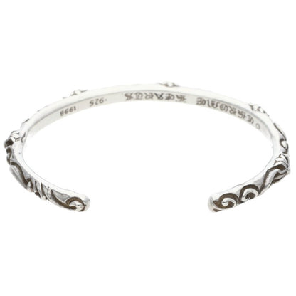 Chrome Hearts BANGLE SBT Band Silver Bracelet Size ONE SIZE