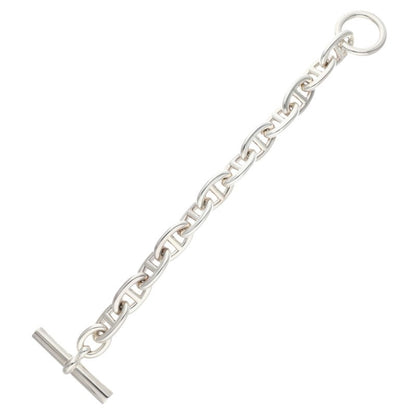 HERMES Chaine d'Ancre TGM Silver Bracelet Size ONE SIZE