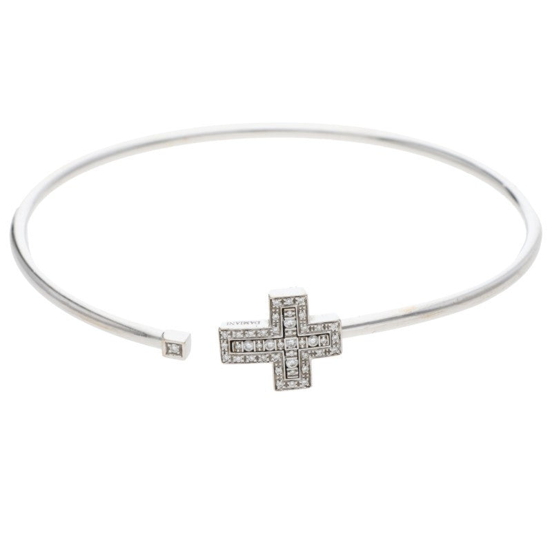 DAMIANI Belle Époque K18WG Diamond Bangle Size ONE SIZE