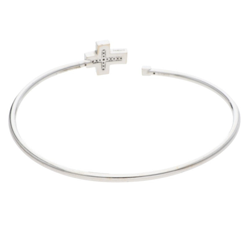 DAMIANI Belle Époque K18WG Diamond Bangle Size ONE SIZE