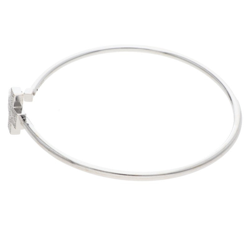 DAMIANI Belle Époque K18WG Diamond Bangle Size ONE SIZE