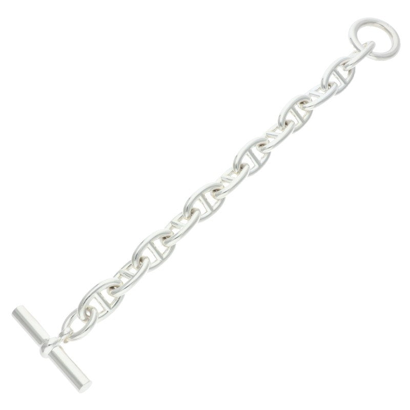 HERMES Chaine d'Ancre TGM Silver Bracelet Size ONE SIZE