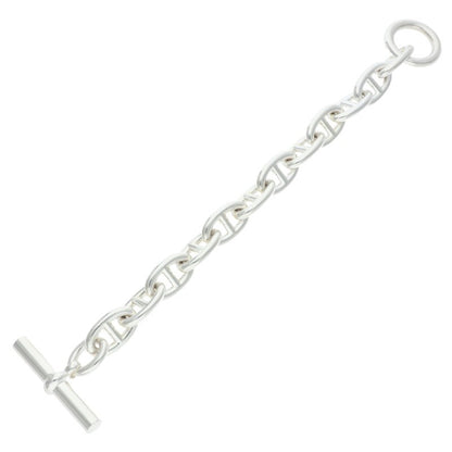 HERMES Chaine d'Ancre TGM Silver Bracelet Size ONE SIZE