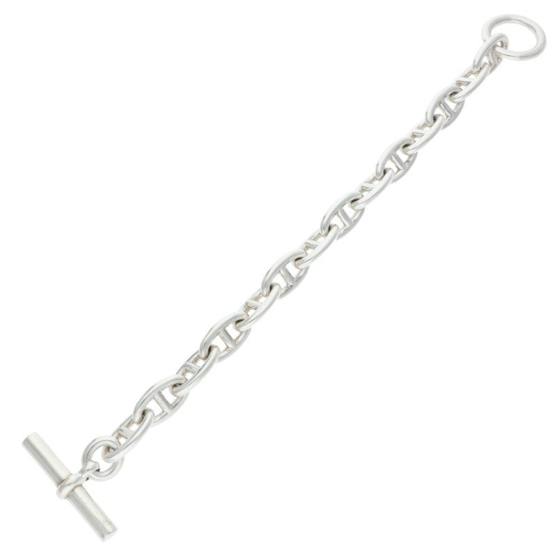 HERMES Chaine d'Ancre GM Silver Bracelet Size ONE SIZE