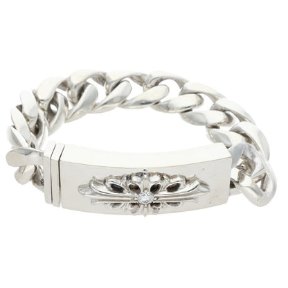 Chrome Hearts ID FLRL CRS 1 Diamond Silver Size ONE SIZE