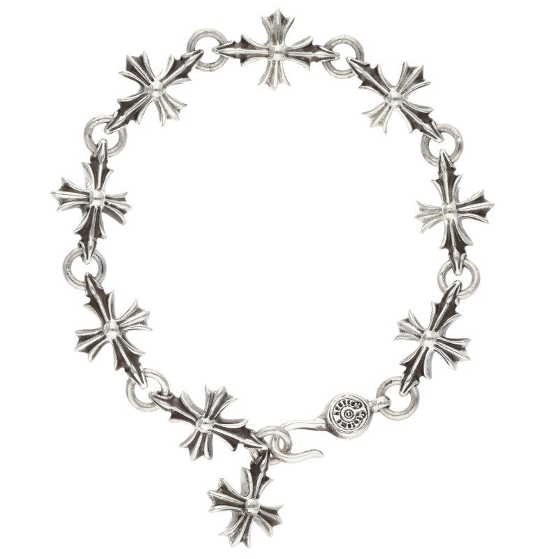 Chrome Hearts CO CH PLUS 925 Silver Bracelet Size ONE SIZE