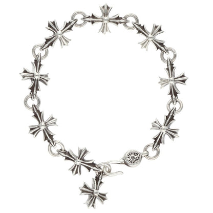 Chrome Hearts CO CH PLUS 925 Silver Bracelet Size ONE SIZE
