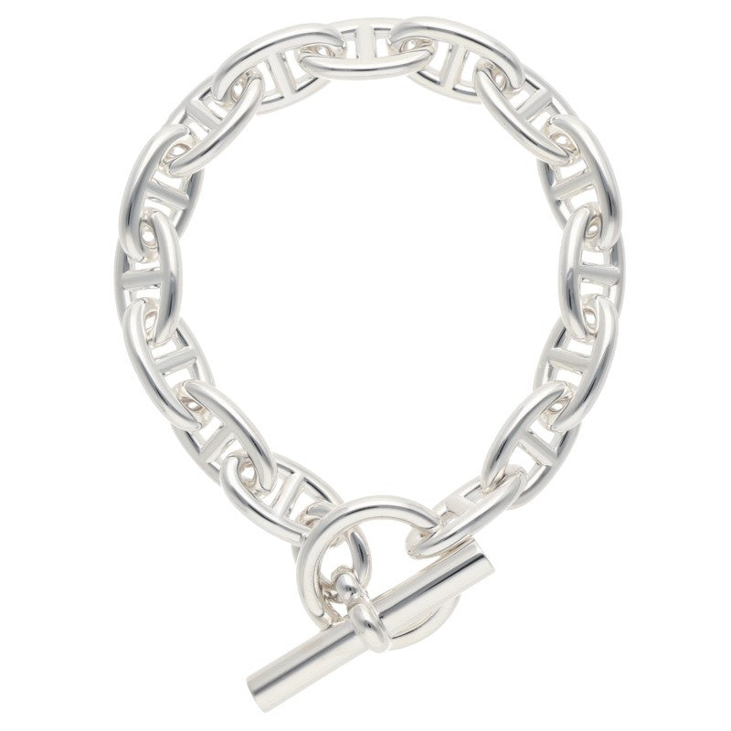 HERMES Chaine d'Ancre GM Silver Bracelet Size ONE SIZE
