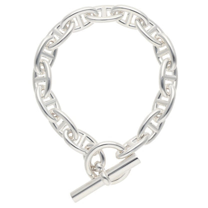 HERMES Chaine d'Ancre GM Silver Bracelet Size ONE SIZE