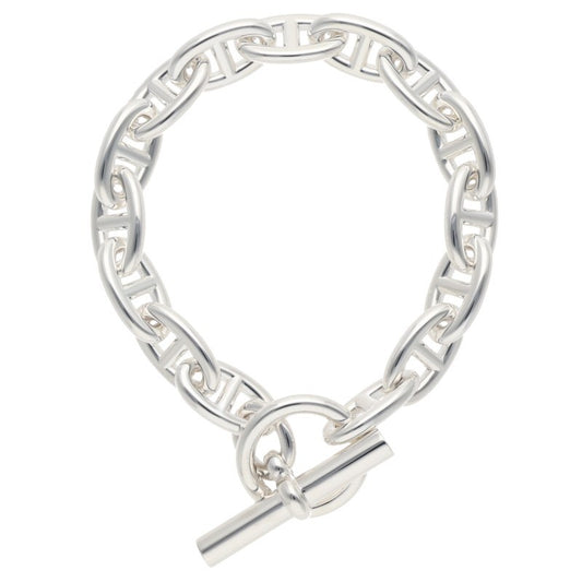 HERMES Chaine d'Ancre GM Silver Bracelet Size ONE SIZE