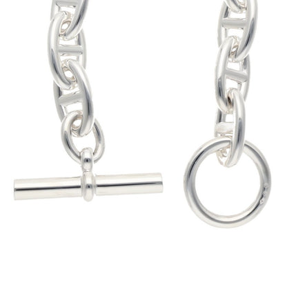 HERMES Chaine d'Ancre GM Silver Bracelet Size ONE SIZE