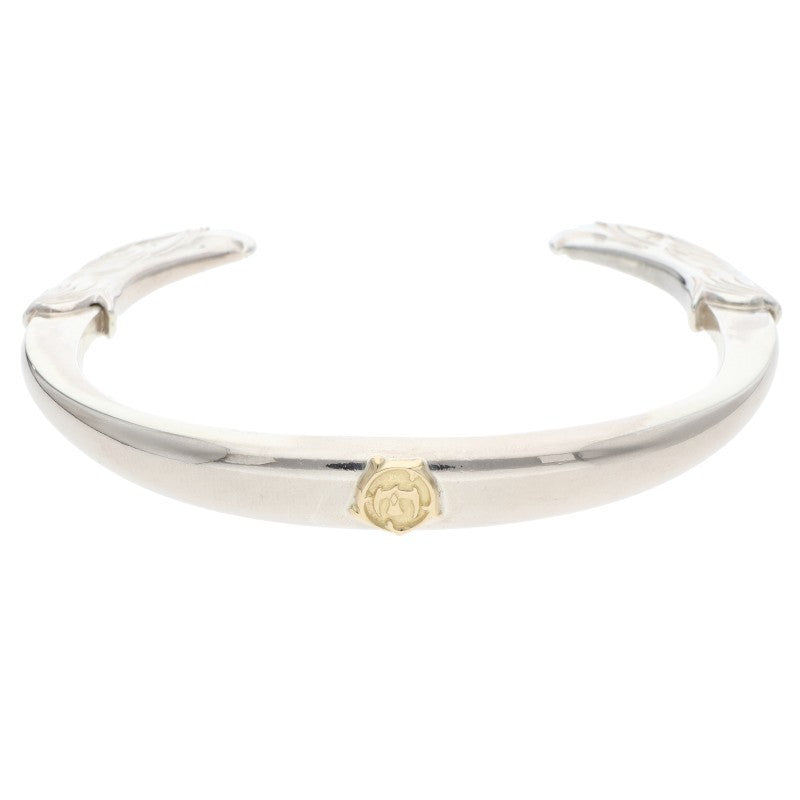 Washimi Taro K18 Eagle Face Silver Bangle Belt Size M
