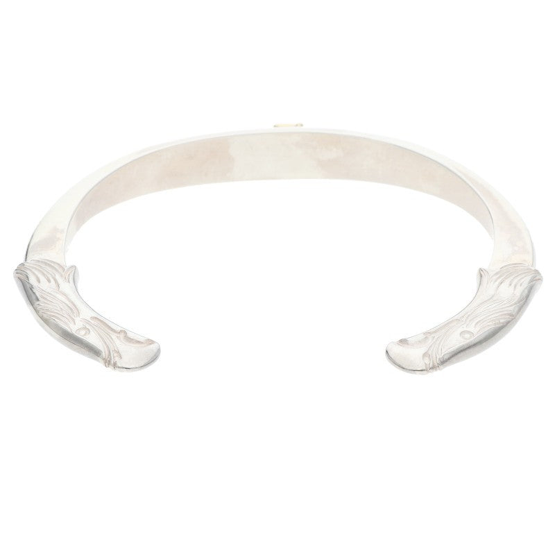 Washimi Taro K18 Eagle Face Silver Bangle Belt Size M