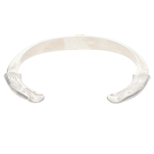 Washimi Taro K18 Eagle Face Silver Bangle Belt Size M