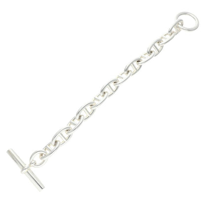 HERMES Chaine d'Ancre TGM Silver Bracelet 925 Size ONE SIZE