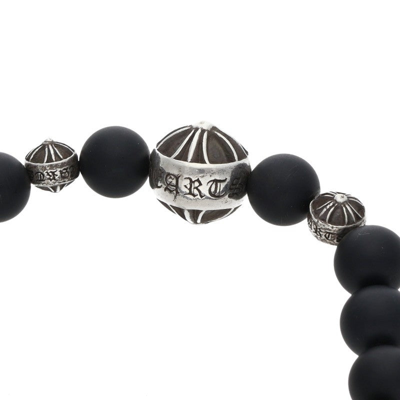 Chrome Hearts 8mm Bead Stretch Black Silver Size ONE SIZE