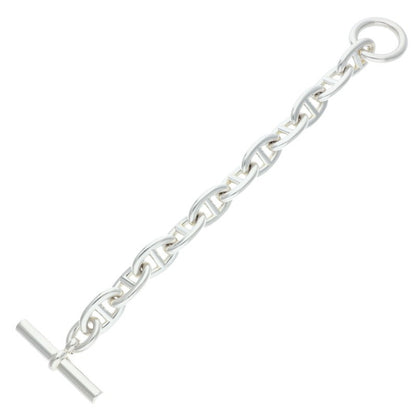 HERMES Chaine d'Ancre TGM Silver Bracelet Size ONE SIZE