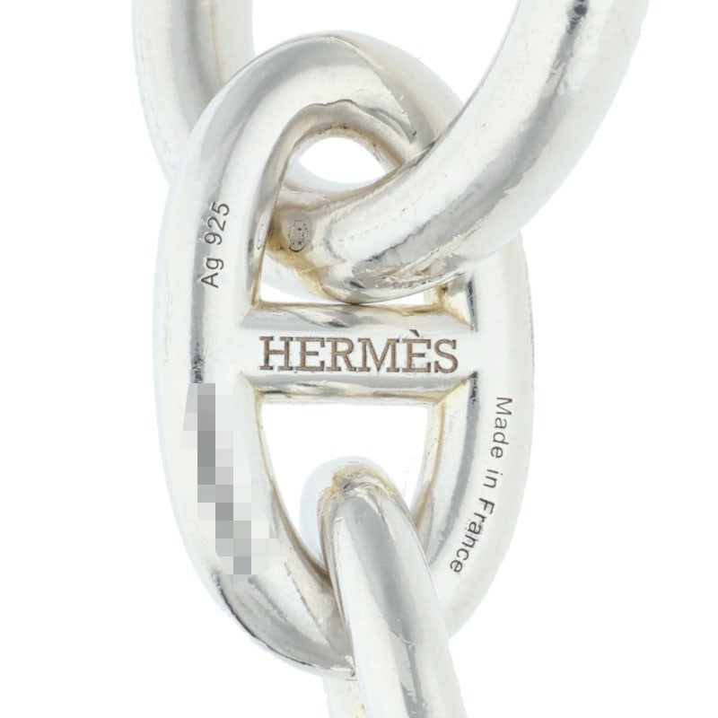 HERMES Chaine d'Ancre TGM Silver Bracelet Size ONE SIZE