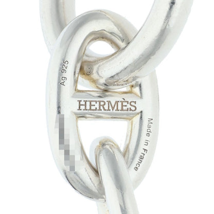 HERMES Chaine d'Ancre TGM Silver Bracelet Size ONE SIZE