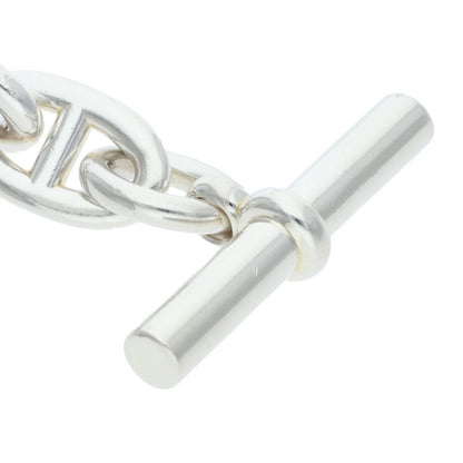 HERMES Chaine d'Ancre TGM Silver Bracelet Size ONE SIZE