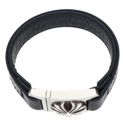Chrome Hearts Harness Clasp Leather Silver 925 Size ONE SIZE