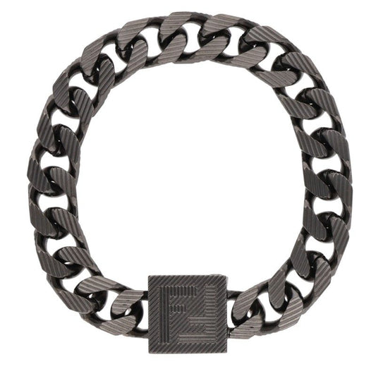 FENDI FF Logo Chain Bracelet Size M