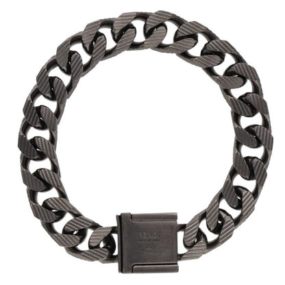 FENDI FF Logo Chain Bracelet Size M
