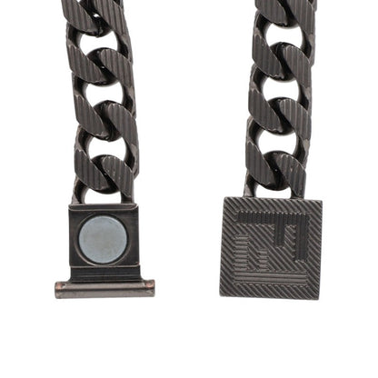 FENDI FF Logo Chain Bracelet Size M