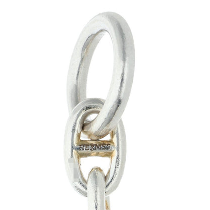 HERMES Chaine d'Ancre MM Silver Bracelet Size ONE SIZE