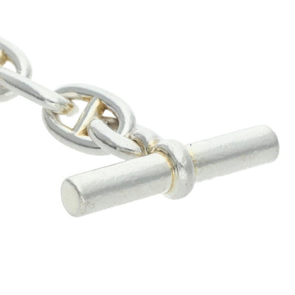 HERMES Chaine d'Ancre MM Silver Bracelet Size ONE SIZE