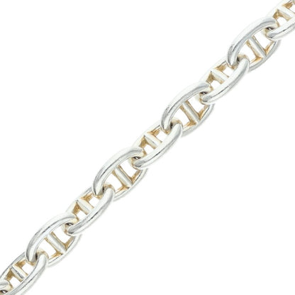 HERMES Chaine d'Ancre MM Silver Bracelet Size ONE SIZE