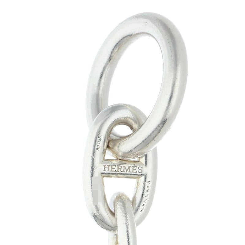 HERMES Chaine d'Ancre TGM Silver Bracelet Size ONE SIZE