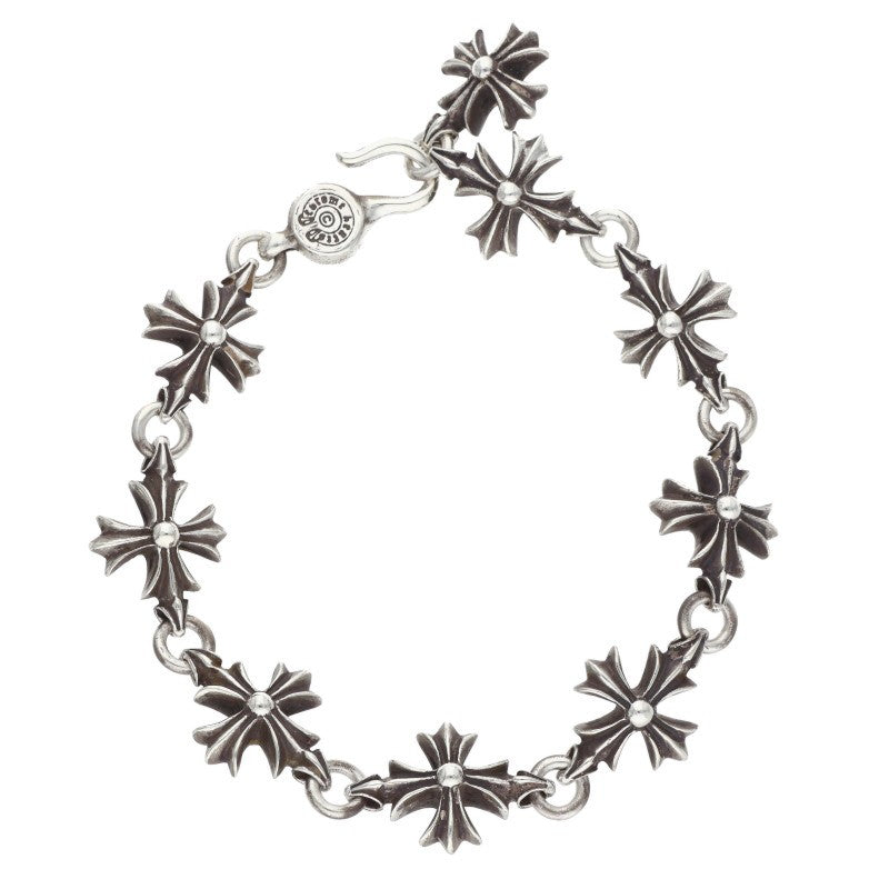Chrome Hearts Cut Out CH Plus Silver 925 Size ONE SIZE