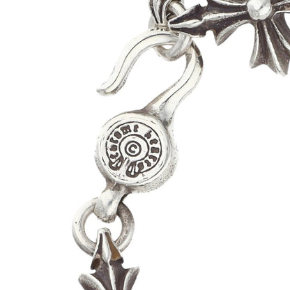 Chrome Hearts Cut Out CH Plus Silver 925 Size ONE SIZE