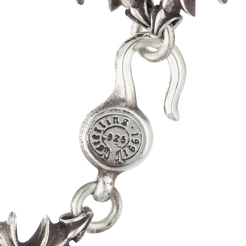 Chrome Hearts Cut Out CH Plus Silver 925 Size ONE SIZE