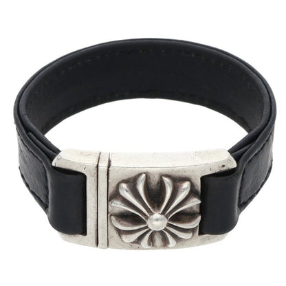 Chrome Hearts Harness Clasp Leather Silver 925 Size Multi