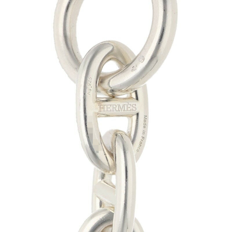 HERMES Chaine d'Ancre TGM Silver Bracelet Size ONE SIZE