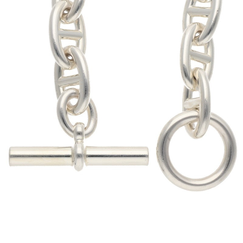HERMES Chaine d'Ancre TGM Silver Bracelet Size ONE SIZE