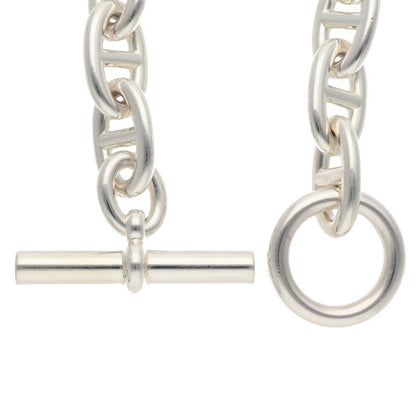 HERMES Chaine d'Ancre TGM Silver Bracelet Size ONE SIZE